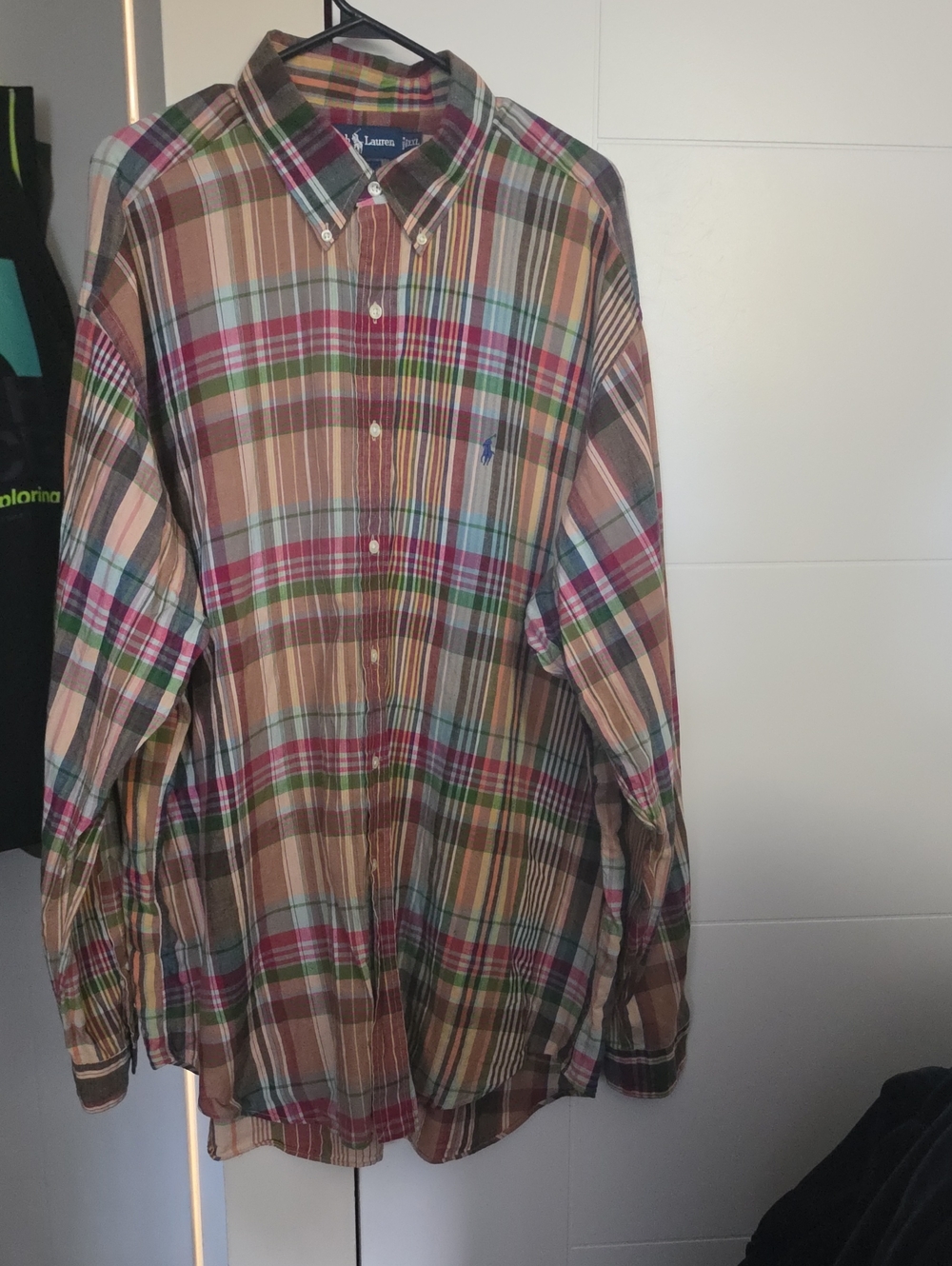 Polo by Ralph Lauren Multicolor Plaid Cotton Button-Down Shirt
